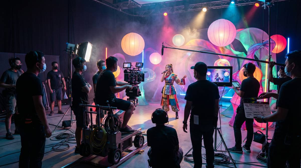 黑丝MV拍摄视频